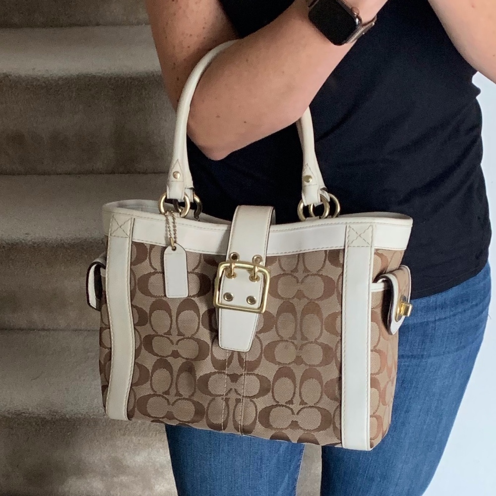 Coach Signature Market Tote